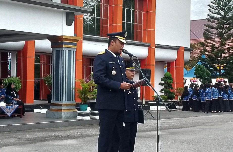 Bupati Inhu Pimpin Upacara Hari Perhubungan Nasional Tahun 2025