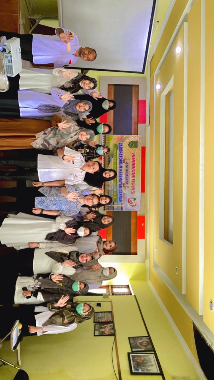 Dinkes Tutup Bimtek Akreditasi Labkesda yang Diselenggarakan Selama Dua Hari