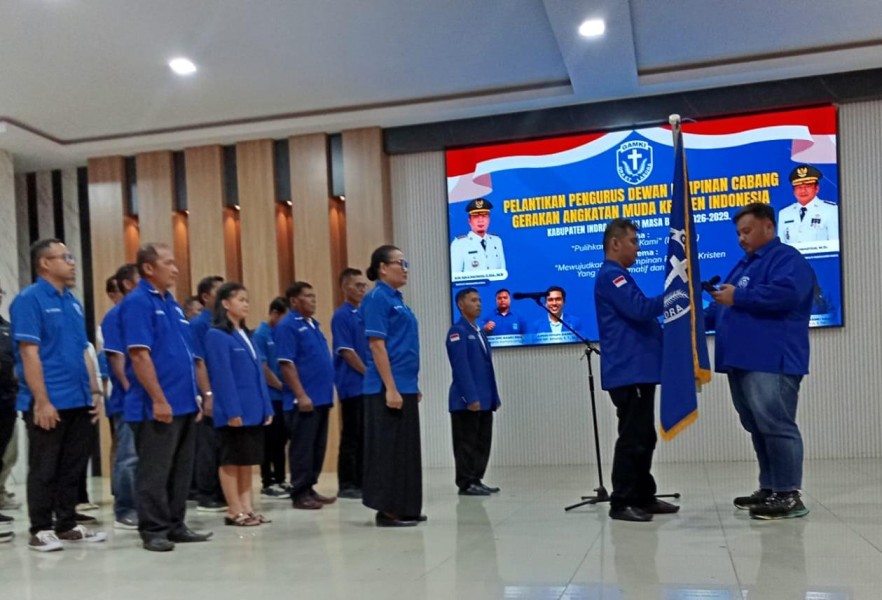 DPC GAMKI Indragiri Hulu Periode 2026-2029 Resmi Dilantik