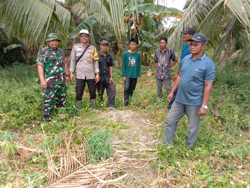 Praka Riski Amanda Giat Patroli Tapal Batas untuk Pastikan Wilayah Bebas Karhutla