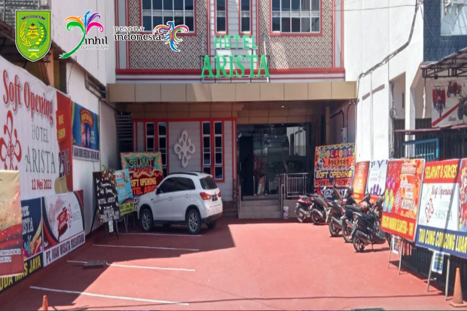 Kehadiran Arista Hotel Tembilahan di Sambut Baik Disporabud Inhil