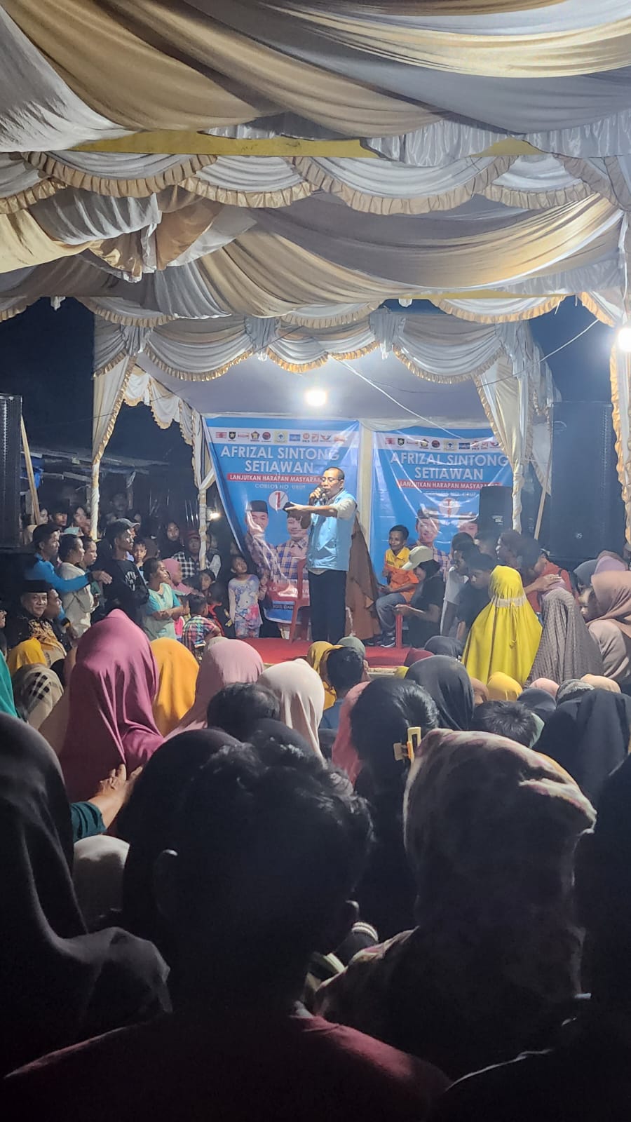 Tumpah Ruah Masyarakat Hadiri Kampanye Dialogis Asset di Bagan Hulu