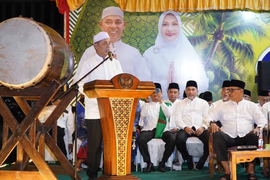 Bupati Inhil Lepas Peserta Pawai Takbir Idul Fitri 1447 Hijriah