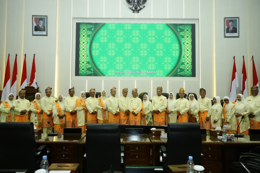 Dandim 0314/Inhil Hadiri Rapat Paripurna Milad ke-61 Kabupaten Indragiri Hilir