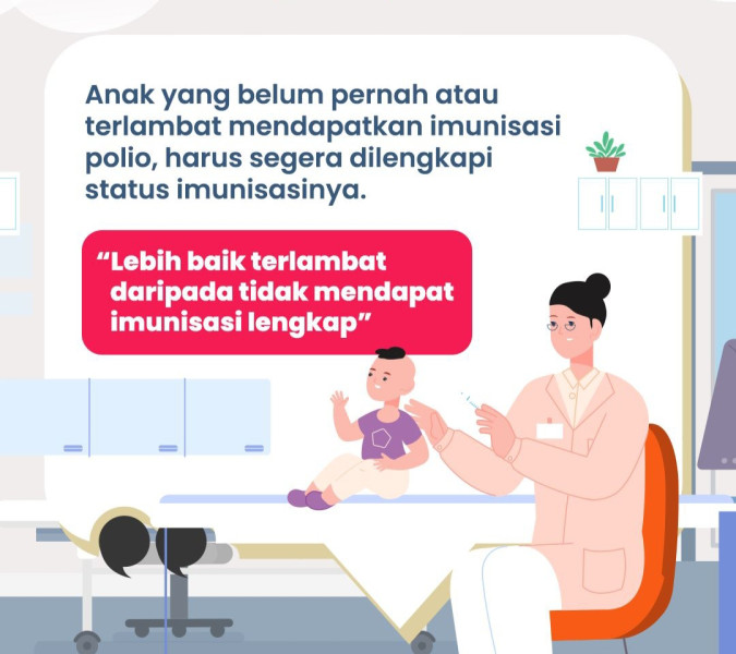 Dinkes Inhil Sampaikan Pencegahan Penyakit Polio dan Langkah-langkah Penting yang Perlu Anda Ketahui