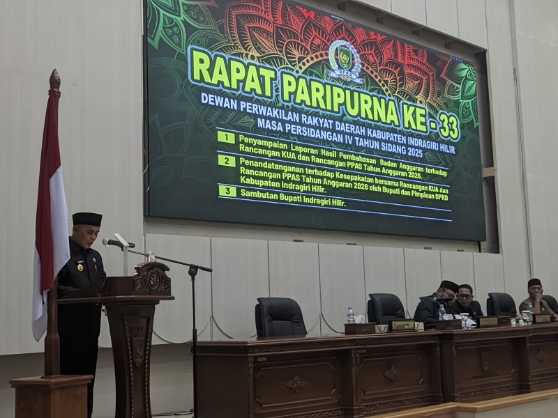 Tanpa Analisis Risiko dan DED, DPRD Inhil Tolak Pinjaman Rp200 Miliar Pemda