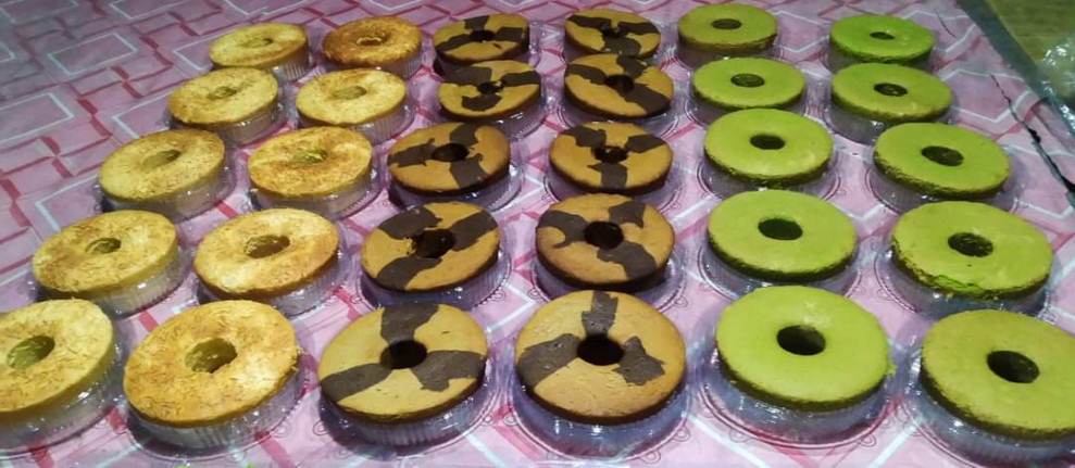 UMKM Aneka roti dan kue di N ding Bakery Tembilahan