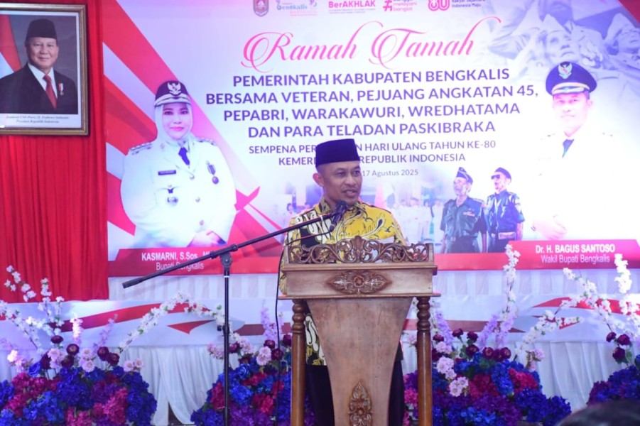 Pasca Peringatan HUT ke-80 RI, Pemkab Bengkalis gelar Ramah Tamah Satukan Semangat Lintas Generasi