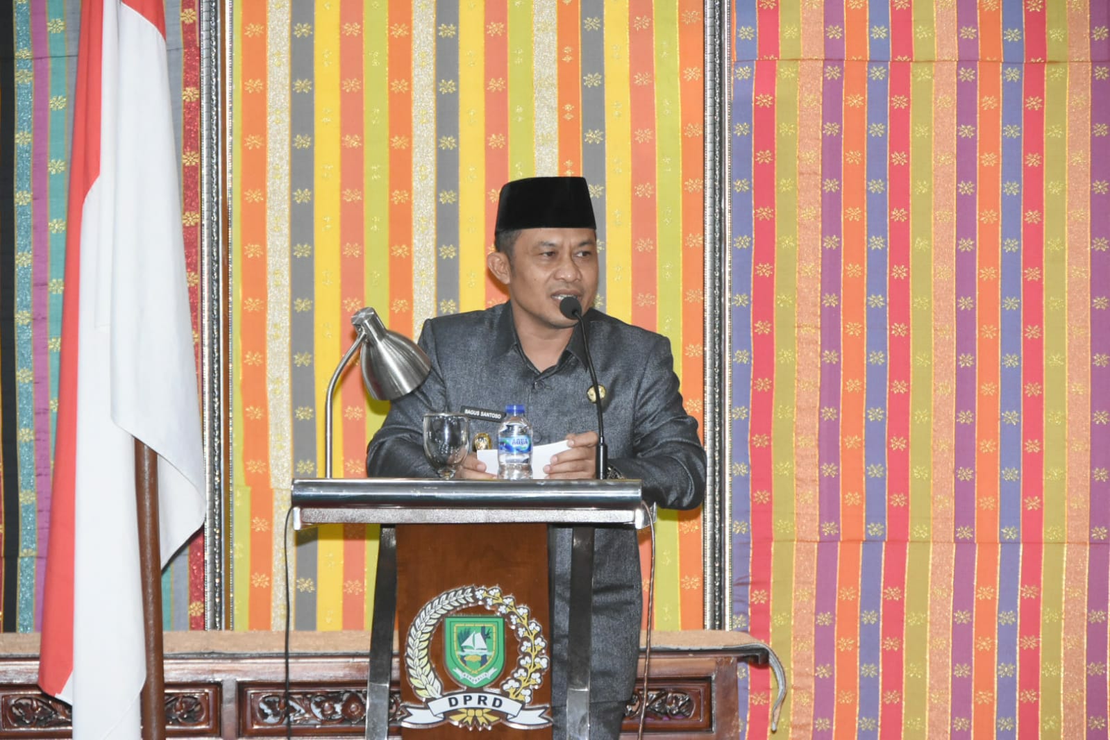 Bupati Di Wakili Wabup Bagus Santoso Sampaikan 2 Ranperda Tentang Perubahan Retribusi