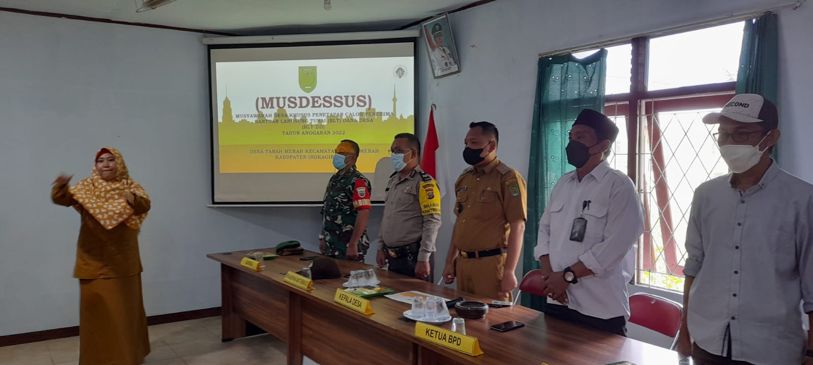 Mudessus , Fasilitator DMIJ Plus Terintegrasi: Ini Penetapan Calon KPM BLT-DD Desa Tanah Marah Tahun 2022