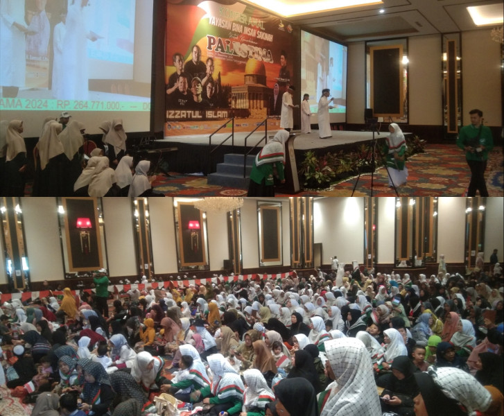 Beri Dukungan Penuh untuk Palestina, Yayasan Bina Insan Sakinah Gelar Konser Nasyid, Do'a Bersama Hingga Bantuan Dana.