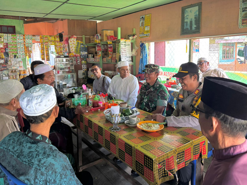 Coffe Morning Bersama Tokoh Masyarakat, Polri dan TNI di Kuindra Ajak Sukseskan Pilkada Riau 2024 Aman dan Kondusif