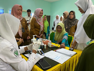 DP2KBP3A Kabupaten Inhil Gelar Pemeriksaan KB Gratis