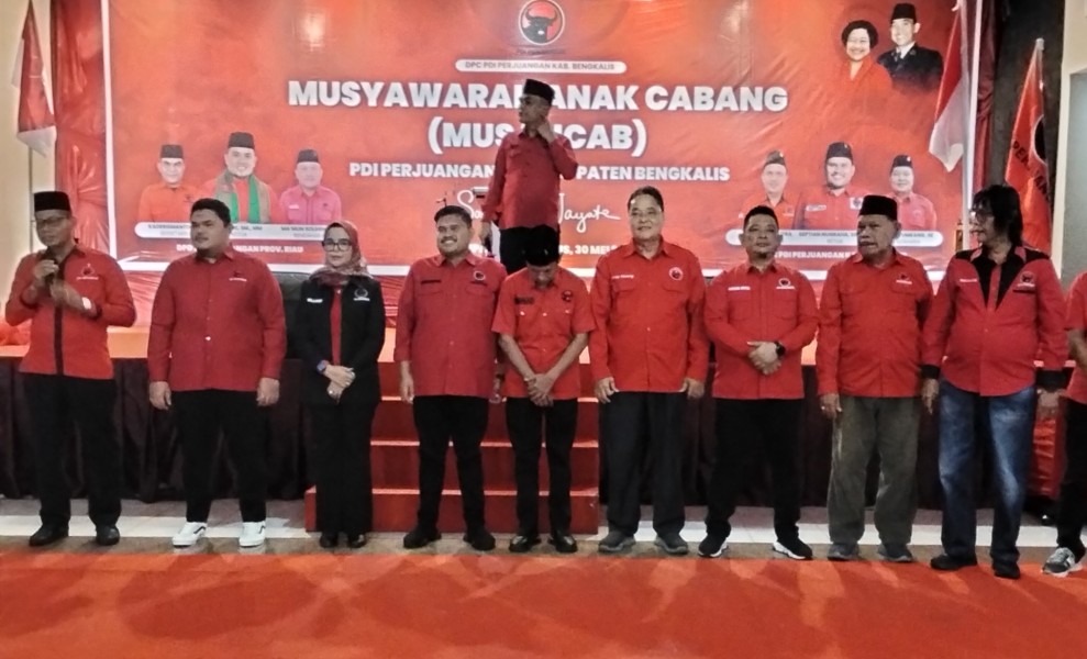 Musancab PDI Perjuangan Tingkat Kabupaten Bengkalis Tekankan 