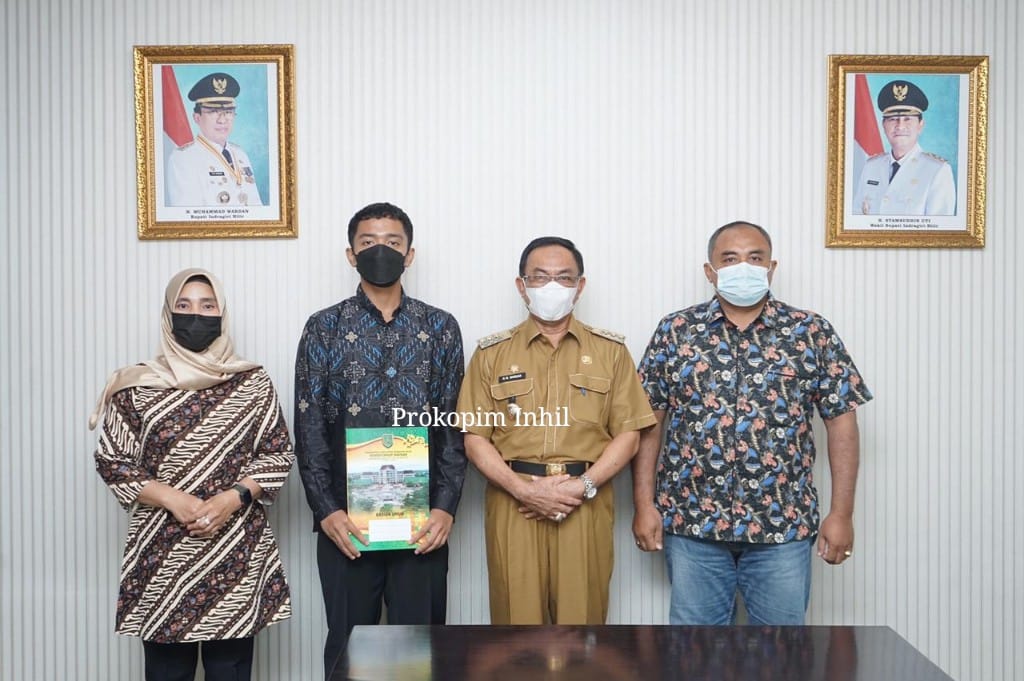 Bupati HM Wardan Bangga Putra Daerah Asal Inhil Lulus Paskibraka Nasional