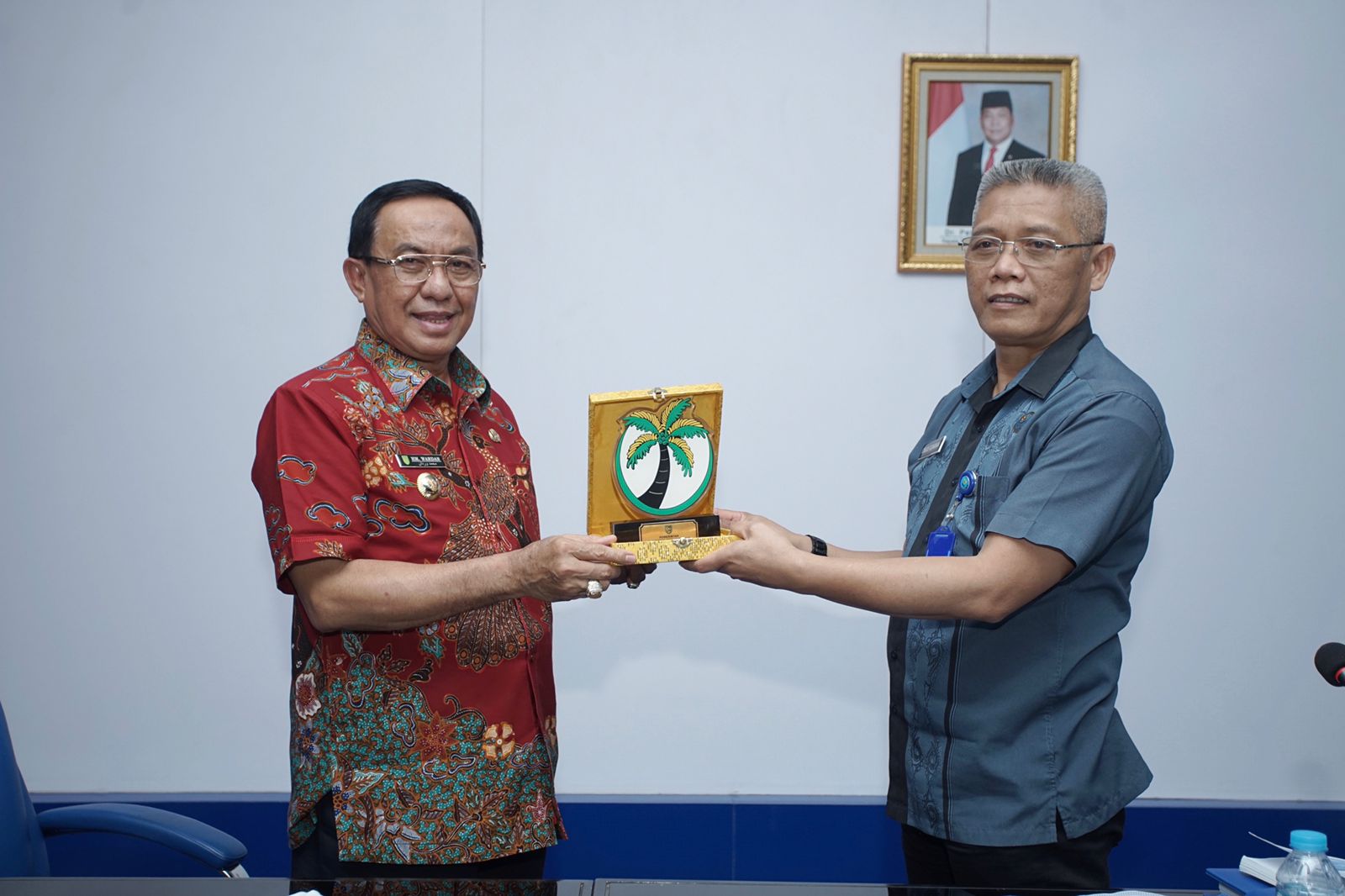 Gesa Keberadaan BNNK, Bupati Inhil HM Wardan Datangi BNN Pusat