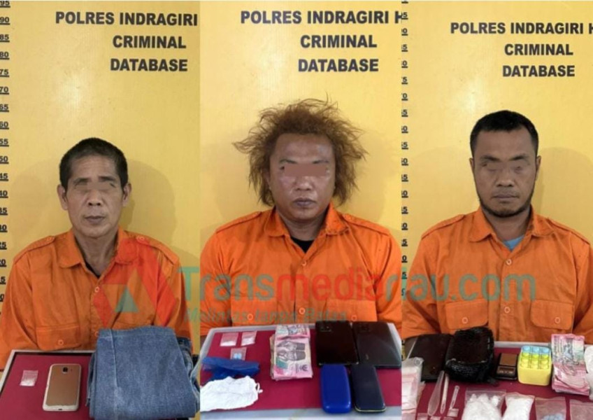 Hendrik Satpol Cs Diringkus Polisi, Puluhan Gram Sabu Disita