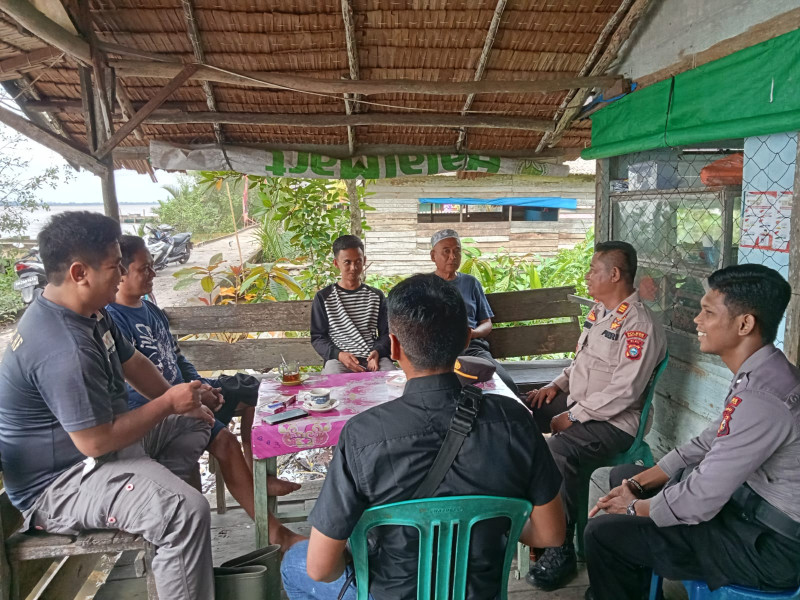 Melalui Cooling System, Polsek Kuindra Rutin ajak Masyarakat Ciptakan Pemilu Damai