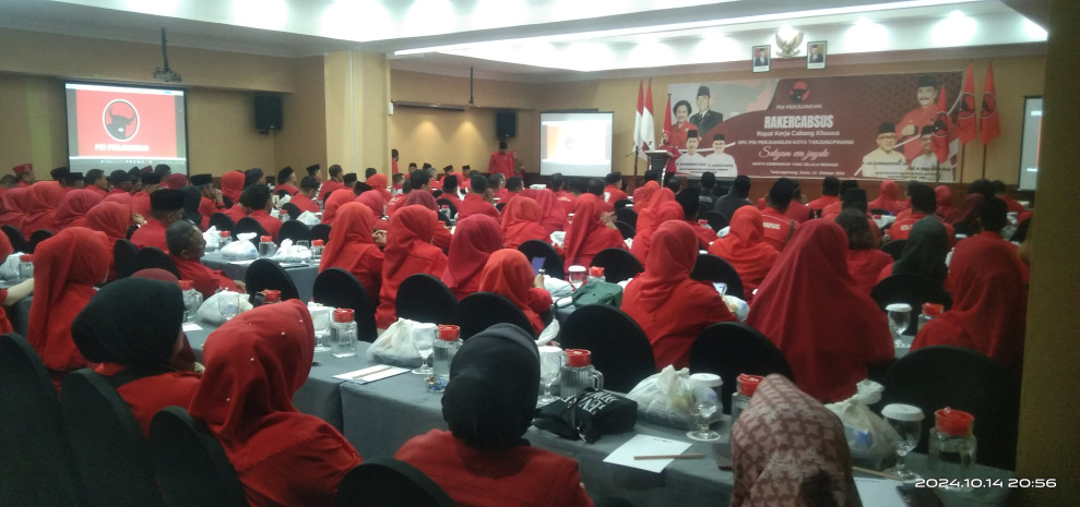 Rapatkan Barisan Untuk Menangkan Pilkada, DPC PDIP Tanjungpinang Gelar Rakercabsus.