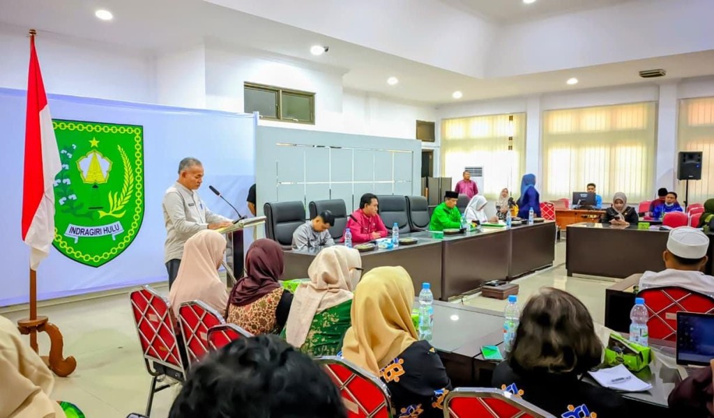 Pemkab Inhu Gelar Rakor Pengisian Web Monev Bangda dan Transformasi Aksi Konvergensi Pencegahan dan Percepatan Penurunan Stunting