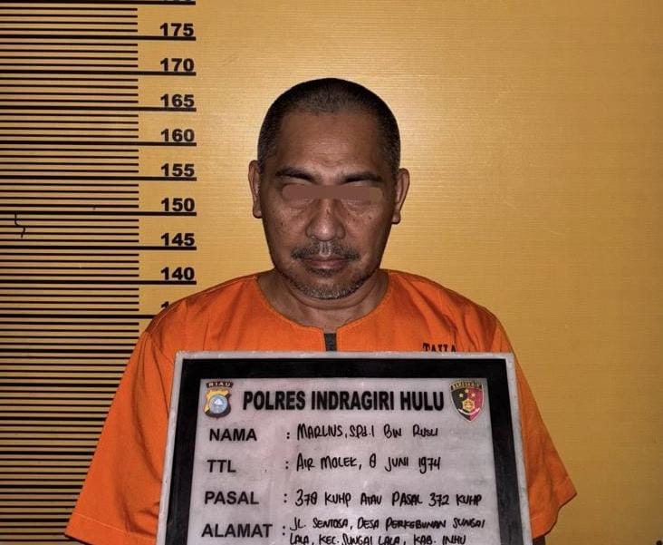 Tipu Petani 550 Juta Rupiah, Mantan Anggota DPRD Inhu Masuk Bui