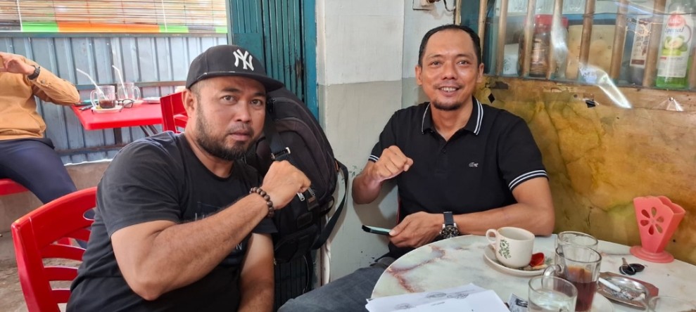 Silaturahmi Satintelkam Polres Inhil - IWO Riau: Komitmen Bersama Jaga Kamtibmas dan Informasi Sehat