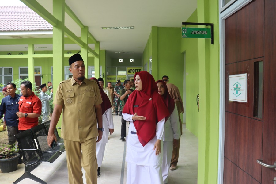 Pastikan Layanan Kesehatan Optimal, Bupati Inhu Tinjau Puskesmas Batang Peranap