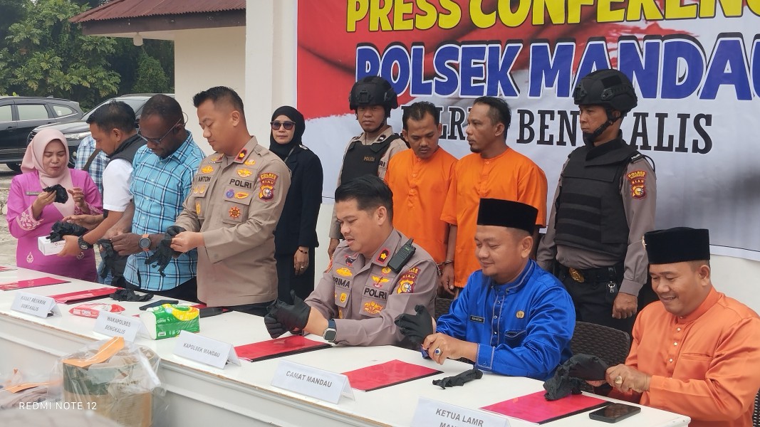 Polsek Mandau Ungkap Kasus Pelecehan Seksual Dengan Modus Pengobatan Penyakit Gaib