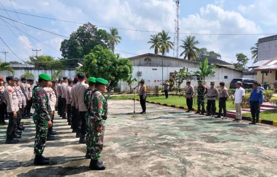 Ribuan Petugas Siap Amankan Perayaan Natal Tahun 2025 di Kabupaten Indragiri Hulu