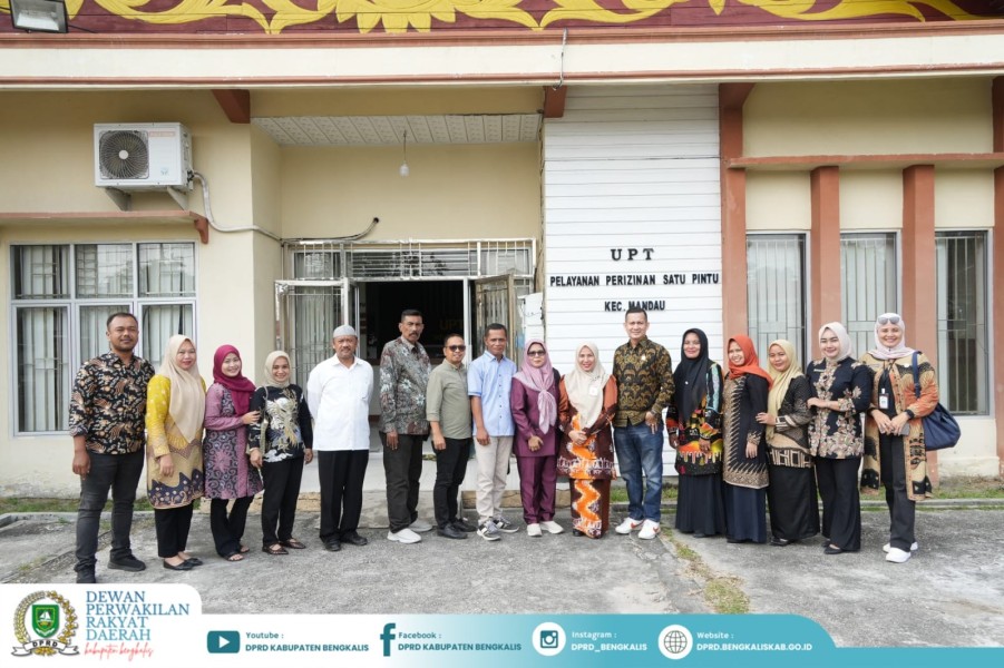 Komisi III DPRD Bengkalis Dorong Optimalisasi Pelayanan Perizinan di Mandau