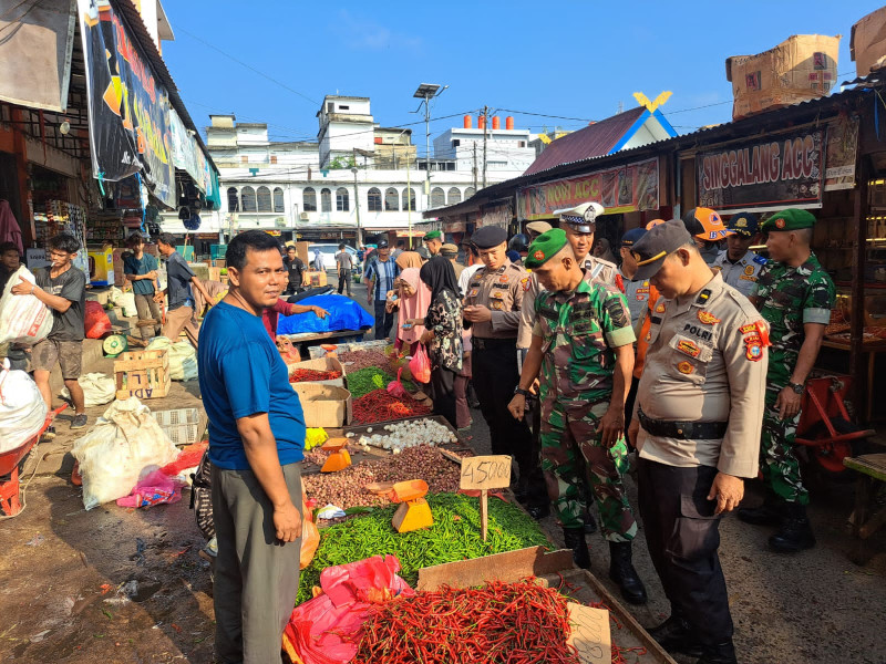 Kodim 0314/Inhil dan Bersama Personel Gabungan Intensifkan Pengamanan Selama Nataru