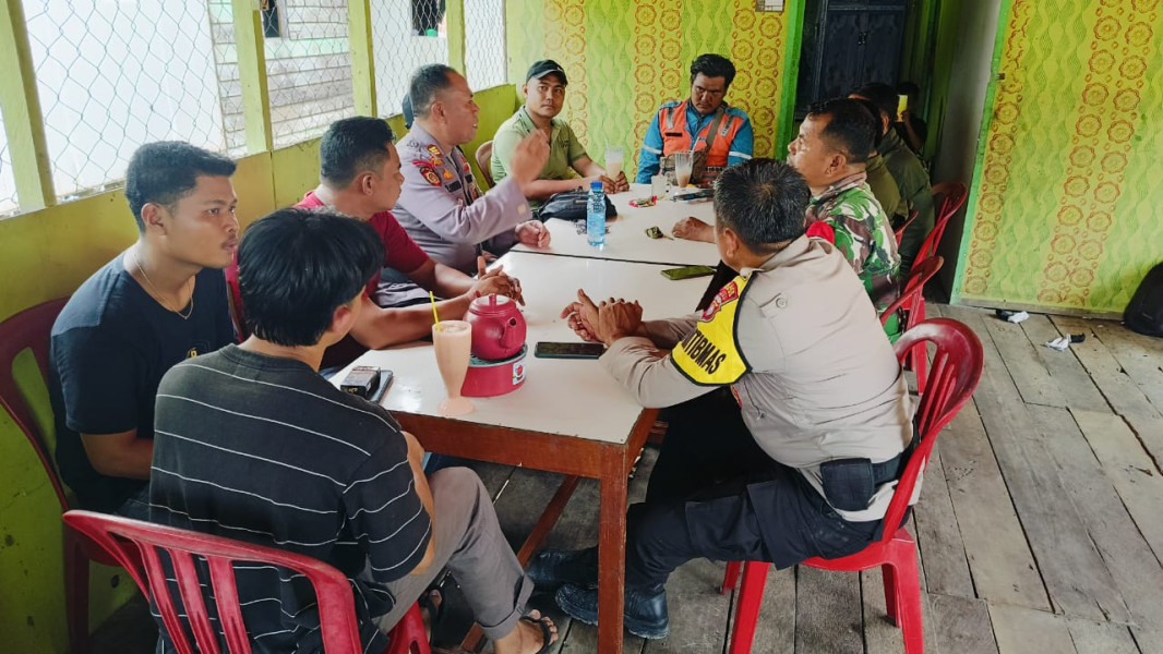 Polsek Tempuling dan TNI Sinergikan Kegiatan Cooling System untuk Ciptakan Kamtibmas yang Kondusif