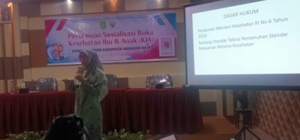 Dinkes Inhil: Menunjang Pelayanan Kesehatan Ibu dan Anak Diperlukan MIK