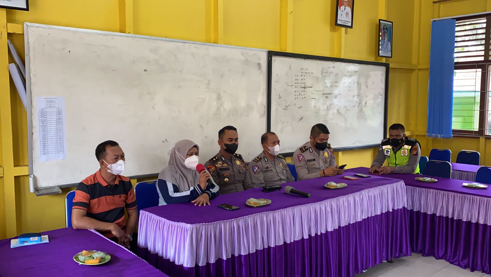 Polres Inhil Sosialisasi Vaksinasi Anak Usia 6-11 Tahun