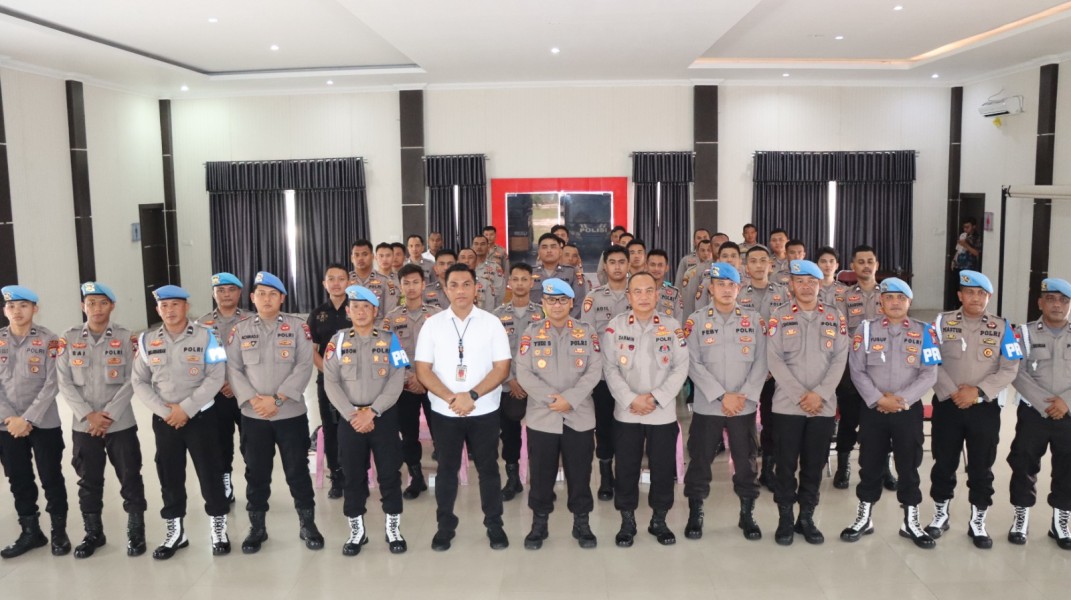 Bidpropam Polda Kepri Gelar Supervisi dan Opsgaktiplin di Polres Lingga.