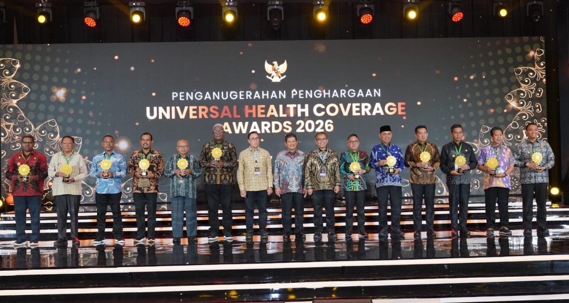 Dukung Program JKN, Inhu dan Inhil Terima Penghargaan di UHC Awards 2026