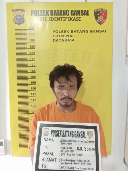 Hampir Dua Tahun Jadi DPO, Pelaku Penganiayaan di Batang Gansal Berhasil Ditangkap Polisi