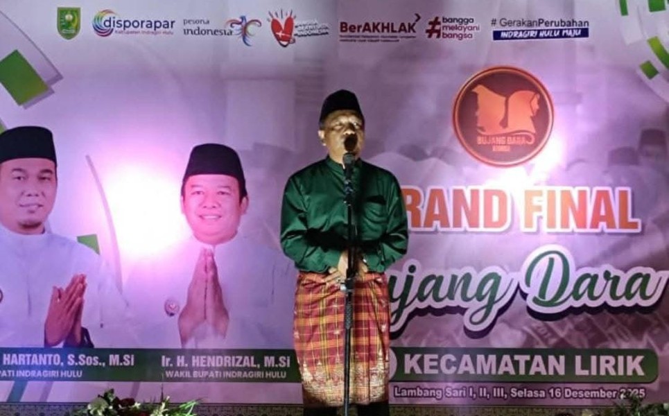 Staf Ahli Bupati Buka Grand Final Bujang Dara Kecamatan Lirik