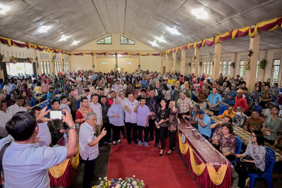 Para Pendeta, Penetua Gereja, Guru Sekolah dan Organisasi Kristen Kabupaten Bengkalis beri Dukungan kepada Kasmarni - Bagus Santoso