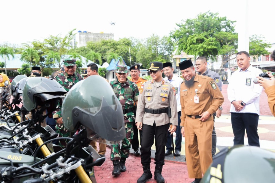 Pemkab Bengkalis Gelar Apel Kesiapsiagaan Hadapi Penanganan Bencana Banjir