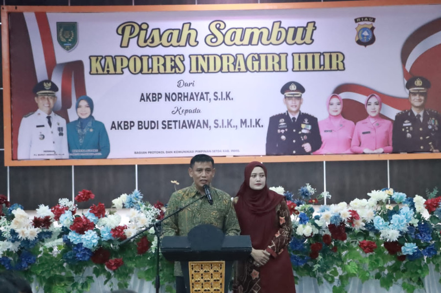 Forkopimda Gelar Pisah Sambut Kapolres Inhil