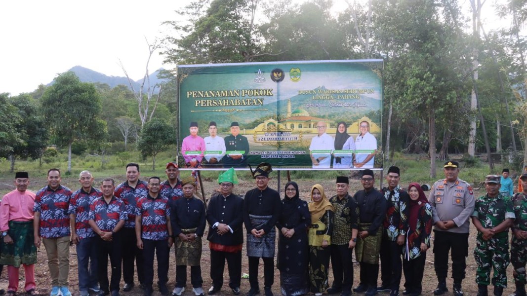 Kapolres Lingga Dukung Pelestarian Lingkungan dalam Kunjungan Delegasi Pahang.