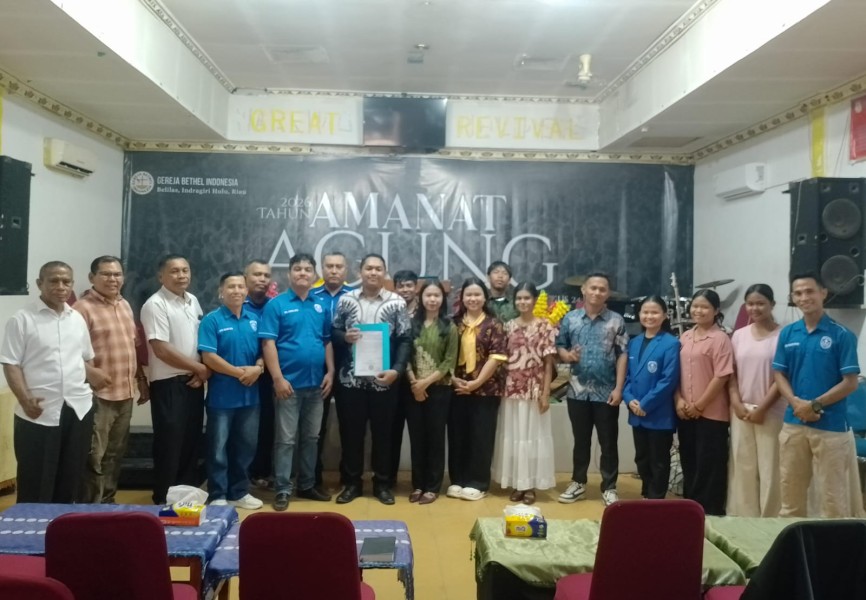 Perkuat Kaderisasi, GAMKI Inhu Lantik Pengurus PAC Seberida