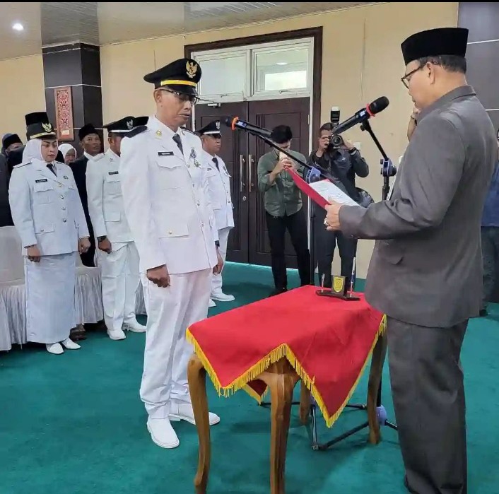 Bupati Inhil Rotasi 36 Pejabat, Ini 3 Pesan Pentingnya