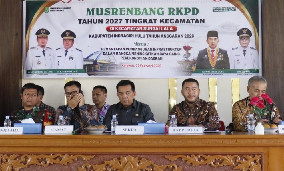 Musrenbang Kecamatan Sungai Lala, Sampaikan 24 Usulan Prioritas