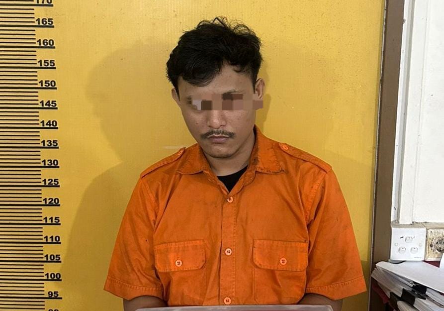Dilaporkan di Media Sosial, Ternyata Pemuda Ini DPO Kasus Narkoba, Tak Berdaya Saat Diangkut Polisi