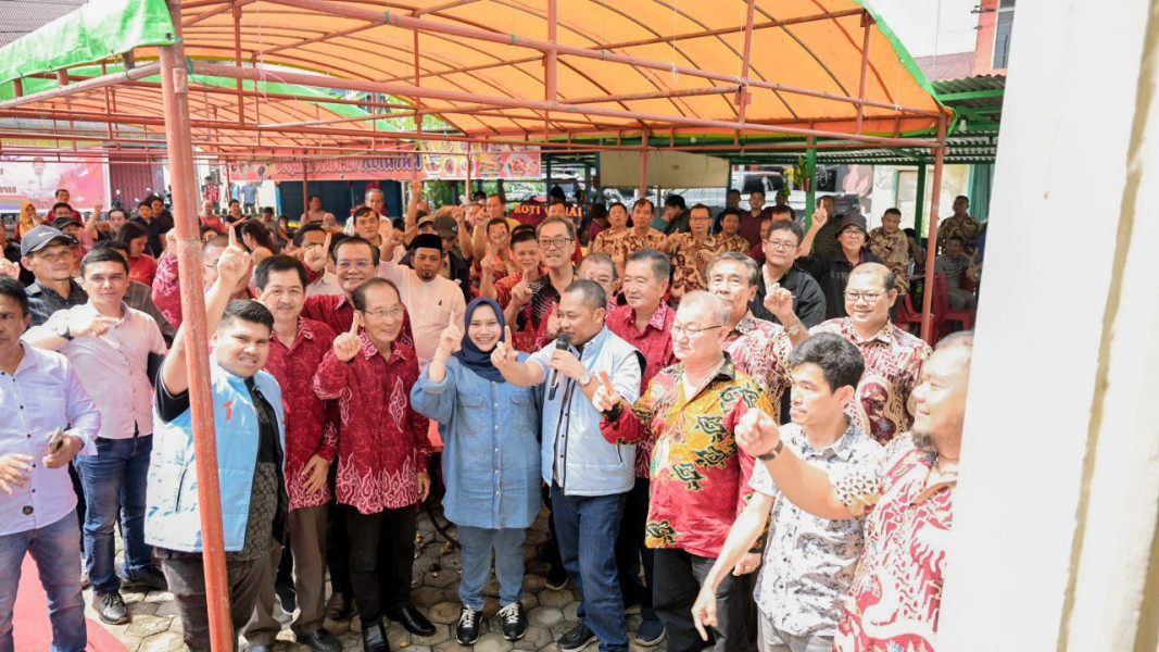 Masyarakat Tionghoa Kec. Bukit Batu Beri Dukungan kepada Calon Bupati dan Wakil Bupati Bengkalis Nomor Urut 1