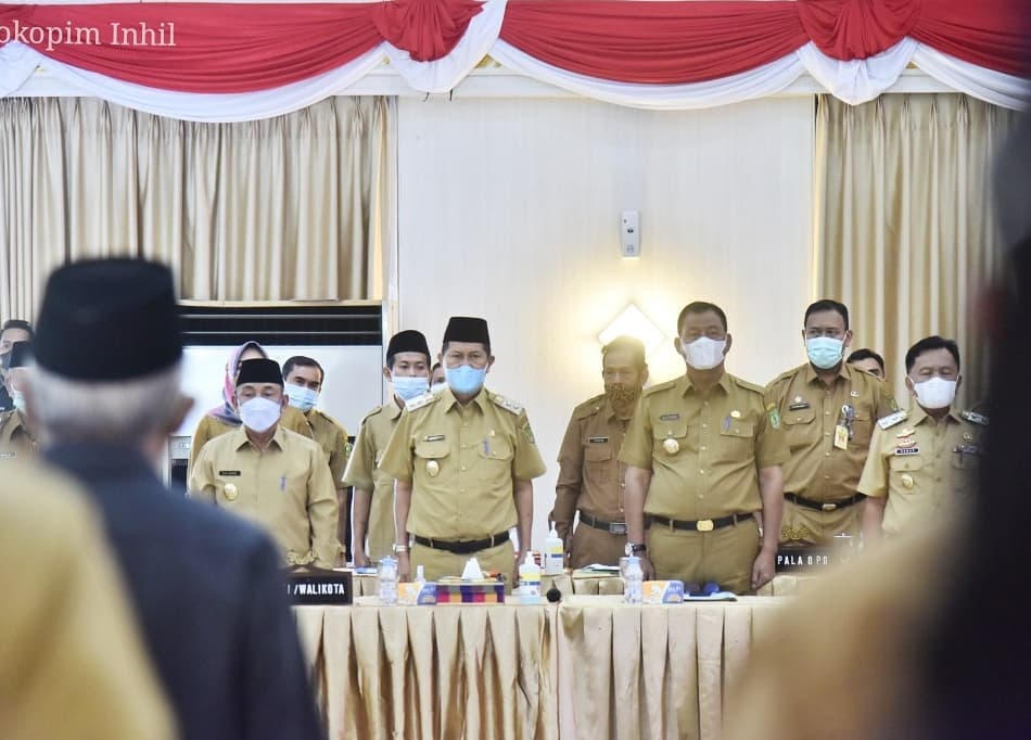 Wabup Inhil H.Syamsuddin Uti, Ikuti Rapat Penyempurnaan Dokumen Usulan Rancangan Undang-undang Provinsi Riau