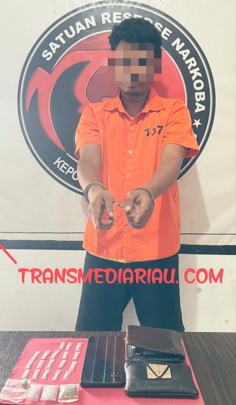 Rumah Jadi Sarang Narkoba, Polisi Amankan Sabu 3,35 Gram di Bengkalis