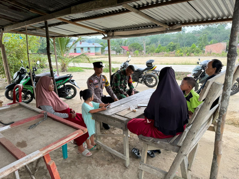 TNI dan Polri Bersinergi Gelar Patroli Cooling System Jelang Pilkada 2024 di Pangkalan Kuras